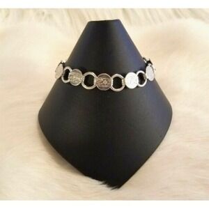 Vintage Sarah Coventry Bracelet Floral Link Silver Tone Old Money Signed 2568